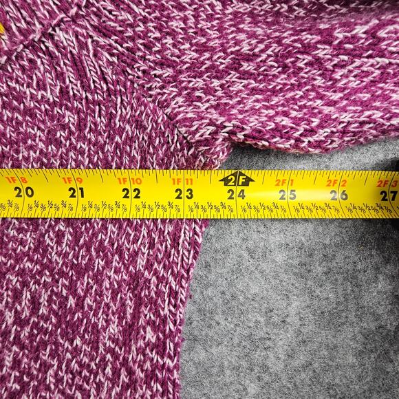 Fair Isle Knit Ski Sweater Old Navy Women Plus Size XXL Pullover Purple Multi - Picture 6 of 12